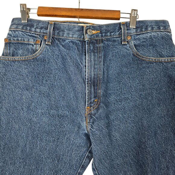 Levi's 517 Blue Jeans Size 36X32 Men's Bootcut Denim - Picture 5 of 8